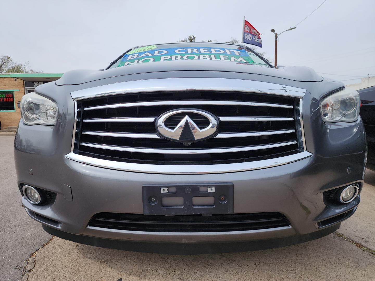 2015 SILVER Infiniti QX60 (5N1AL0MN1FC) with an 3.5L V6 DOHC 24V engine, Continuously Variable Transmission transmission, located at 2660 S.Garland Avenue, Garland, TX, 75041, (469) 298-3118, 32.885551, -96.655602 - Photo#9